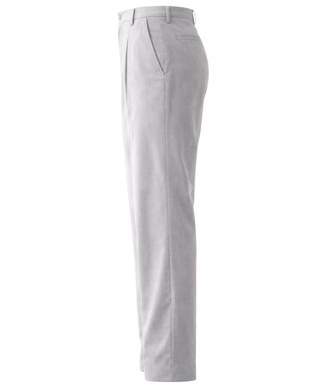 Gri Pileli Baggy Kumaş Pantolon