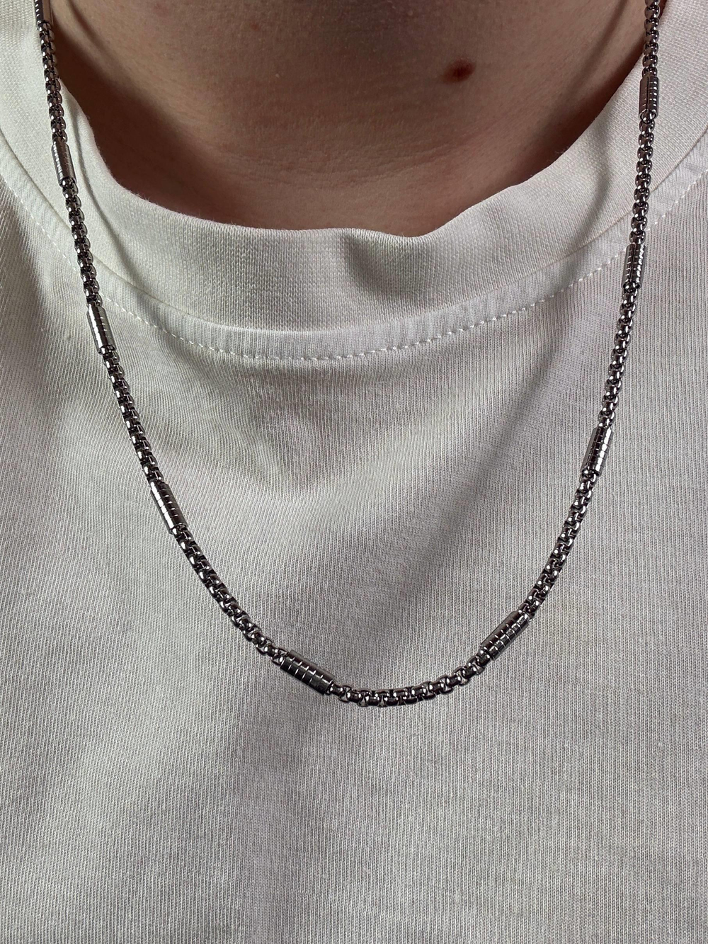 Long Premium Cylinder Necklace