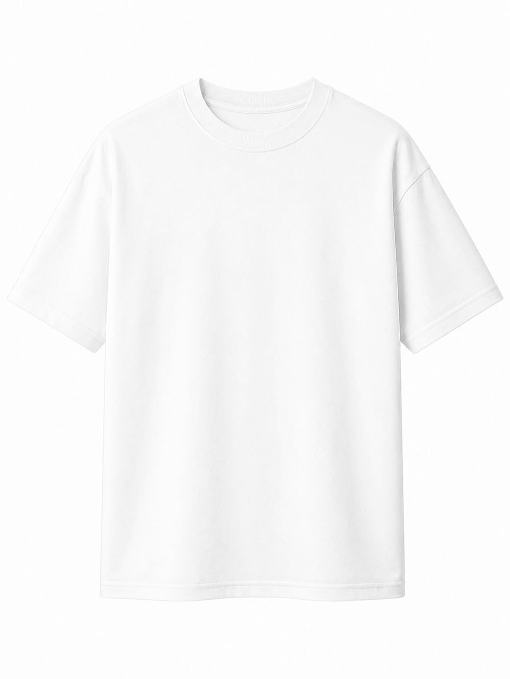 Premıum Beyaz Oversize T-shırt