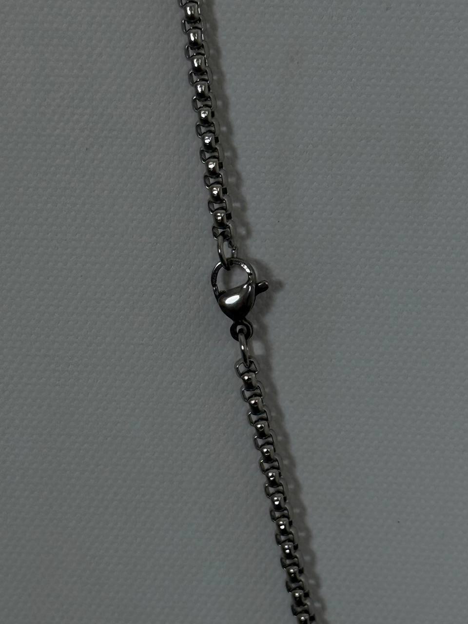 Silver Stylish Detail Necklace