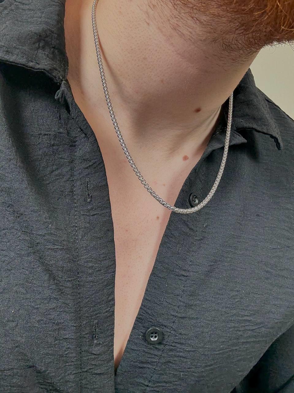 Silver Stylish Detail Necklace