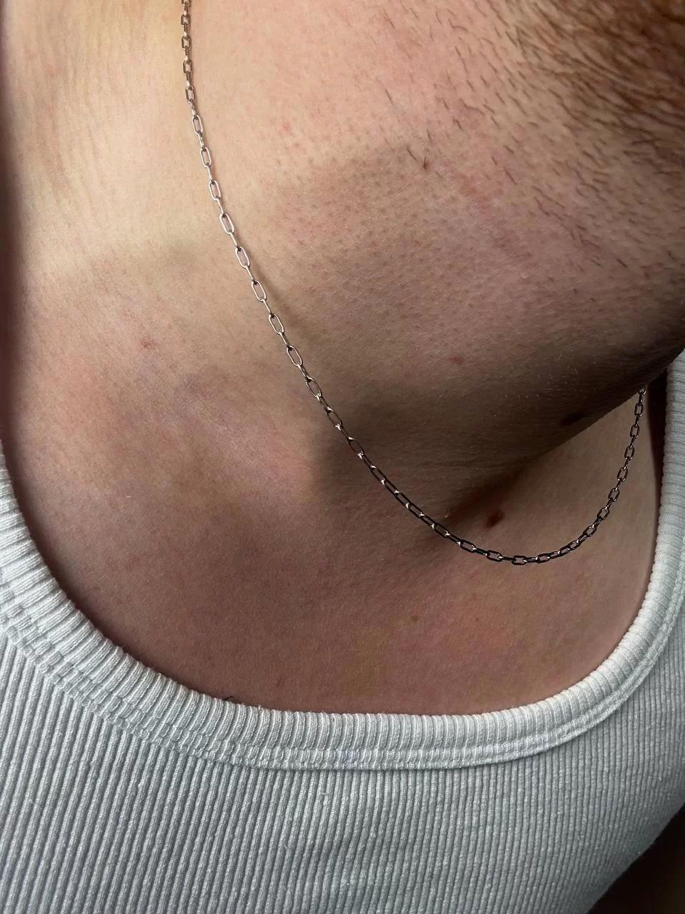 Silver Wide Chain Bracelet