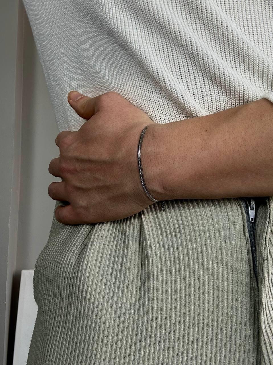 Slim Silver Bracelet