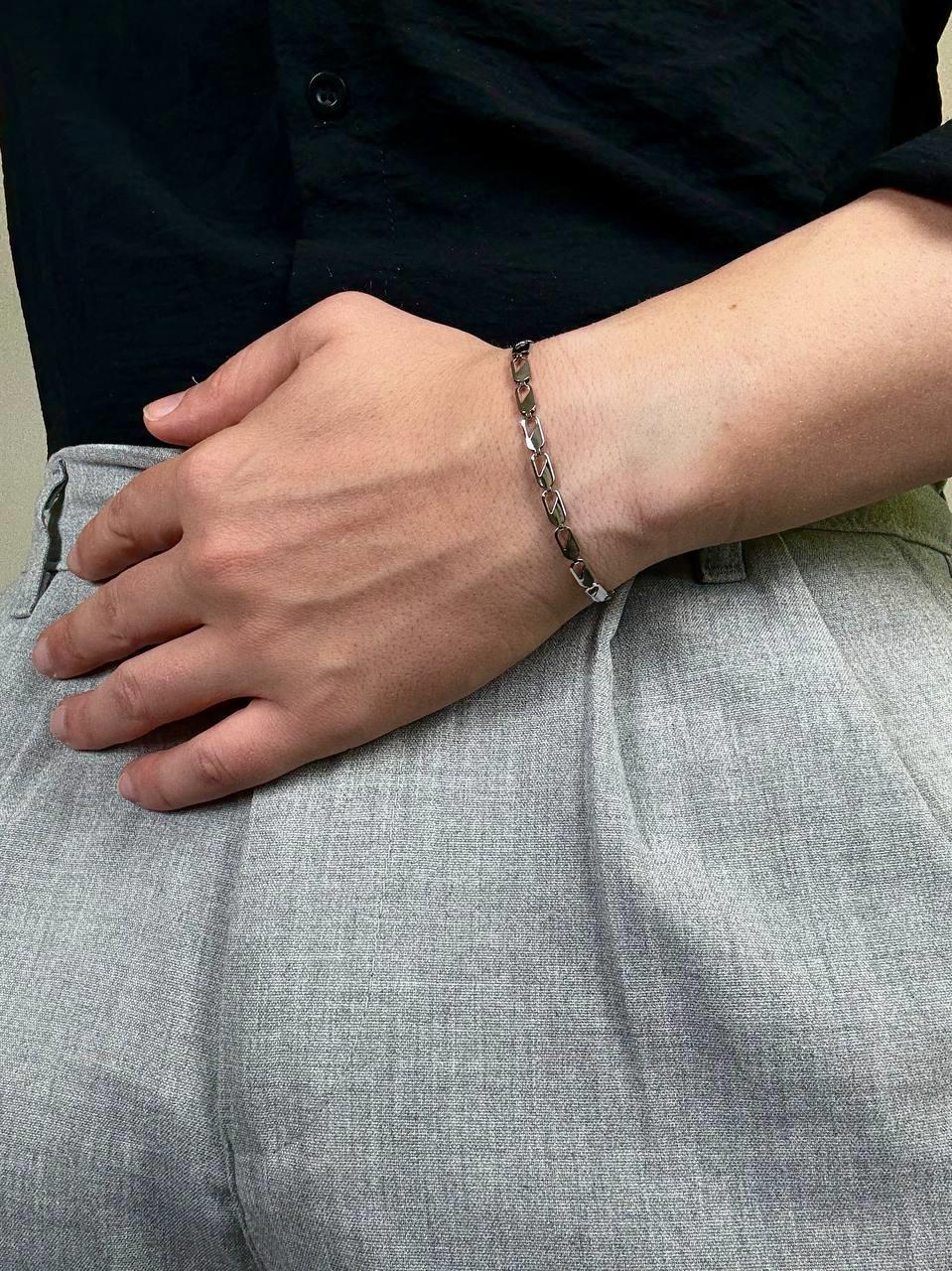 Square Embroidered Bracelet