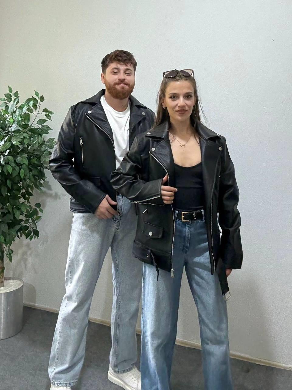 Valnero Couple (Çift) İçi Kürklü Deri Ceket