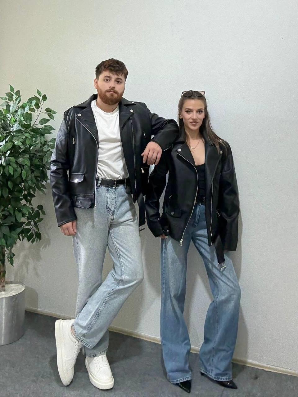 Valnero Couple (Çift) İçi Kürklü Deri Ceket