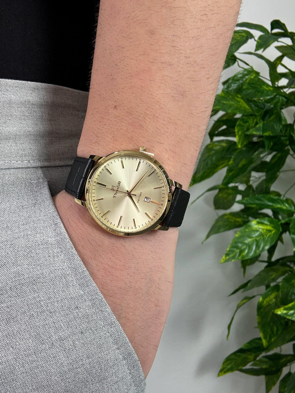 Vivaldi Cosmıc Leather Cord Vintage Wristhwatch