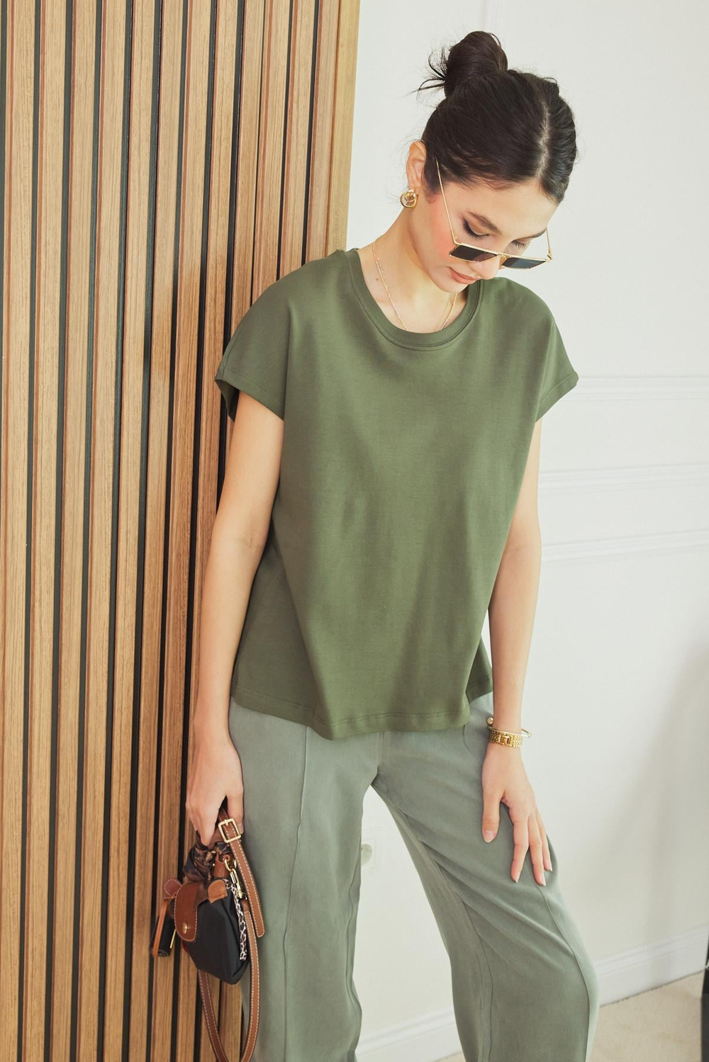 Basic T-Shirt - HAKİ