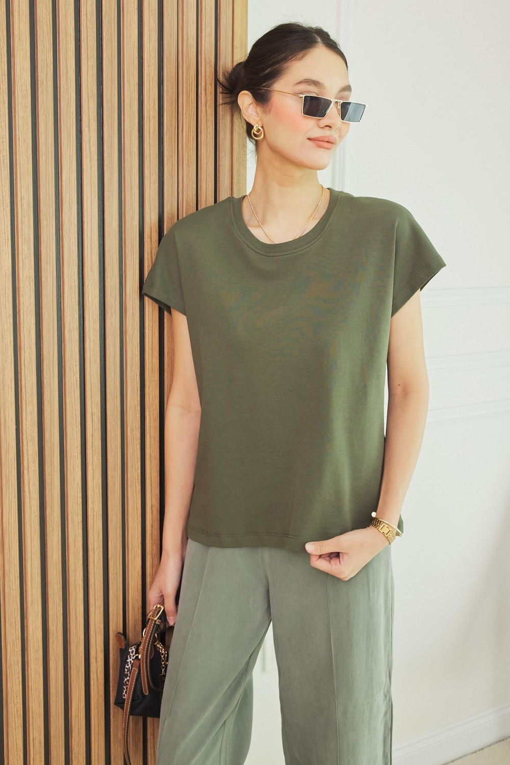 Basic T-Shirt - HAKİ