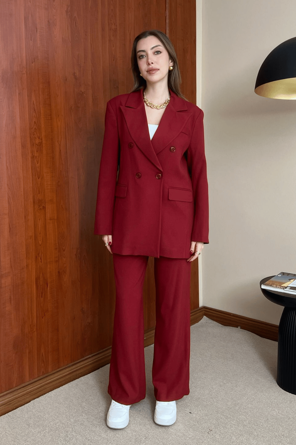 Blazer Takım - BORDO