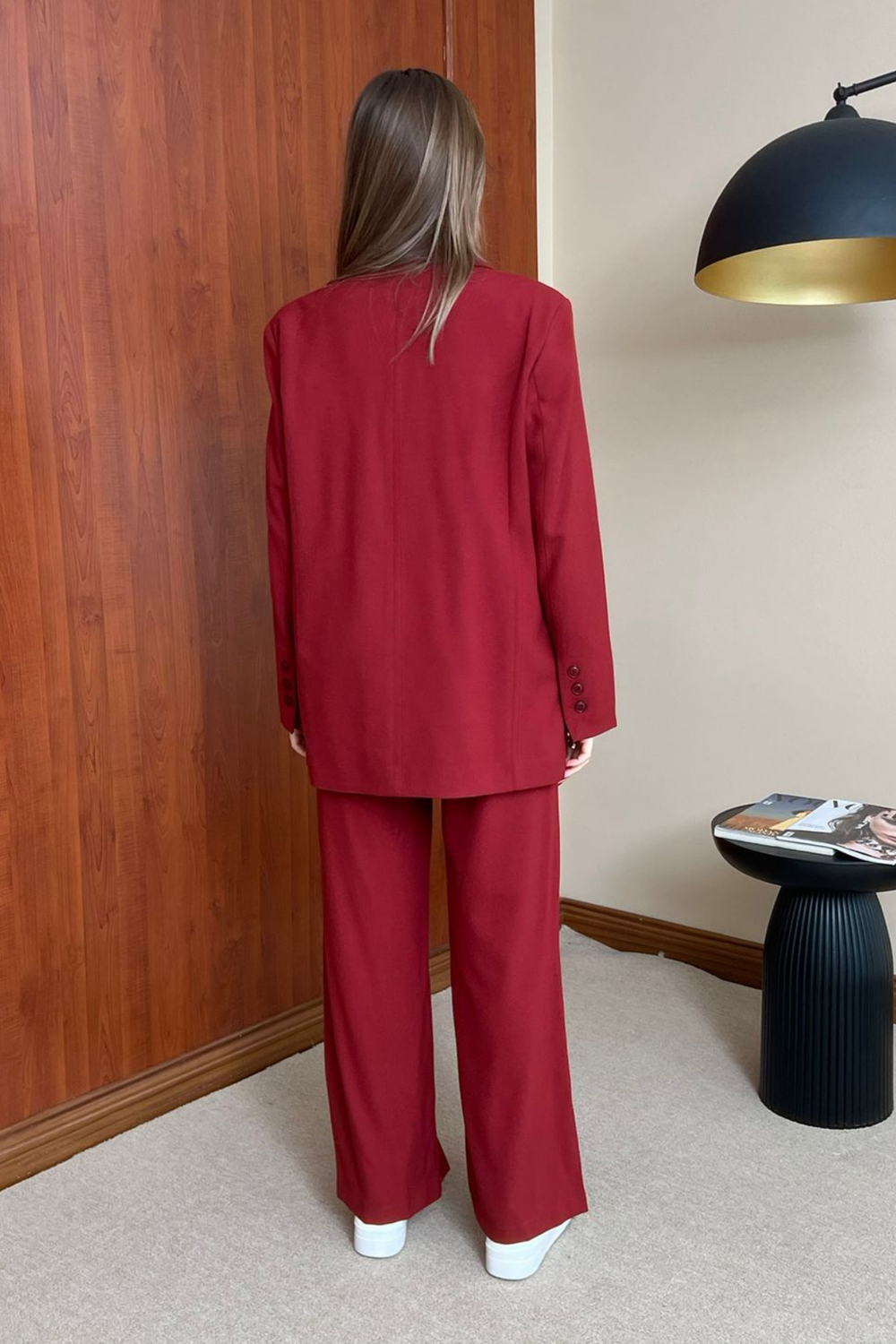 Blazer Takım - BORDO