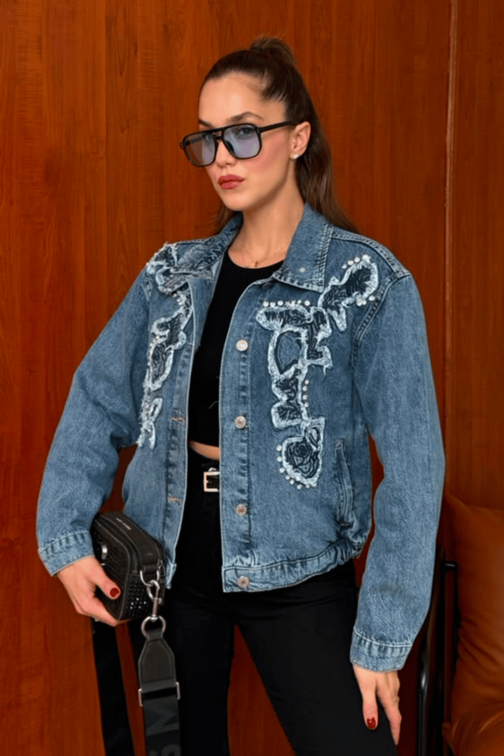 Twst Denim Ceket - MAVİ