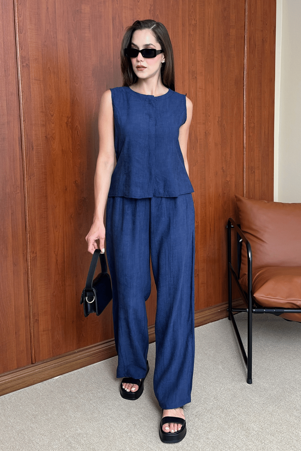 Yelekli Takım - LACİVERT