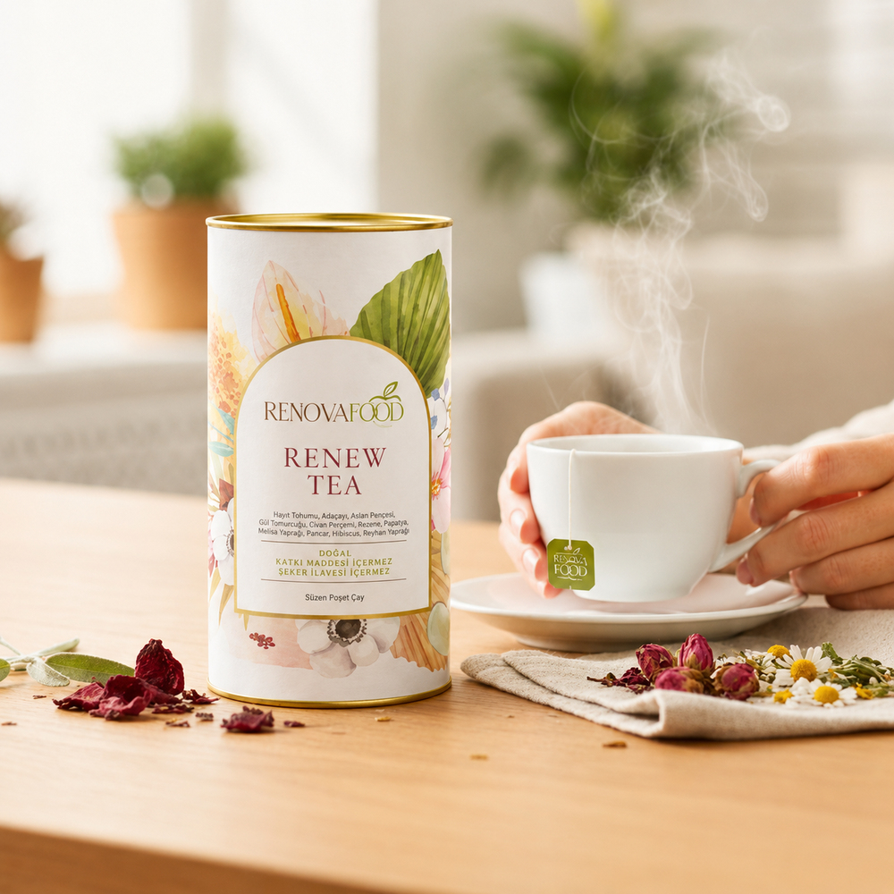 MenowellMenowell Bitki Çayı | Kadınlara Özel Kafeinsiz ve Doğal Denge ÇayıRenovafood