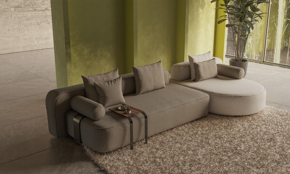 Gustas Modern Köşe Koltuk Takımı