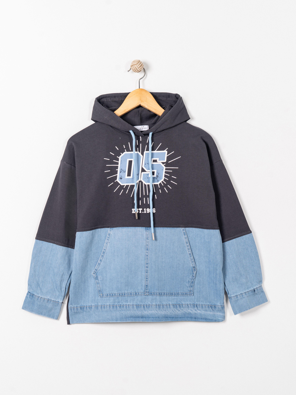 Blue05 Kız Çocuk Sweat Siyah