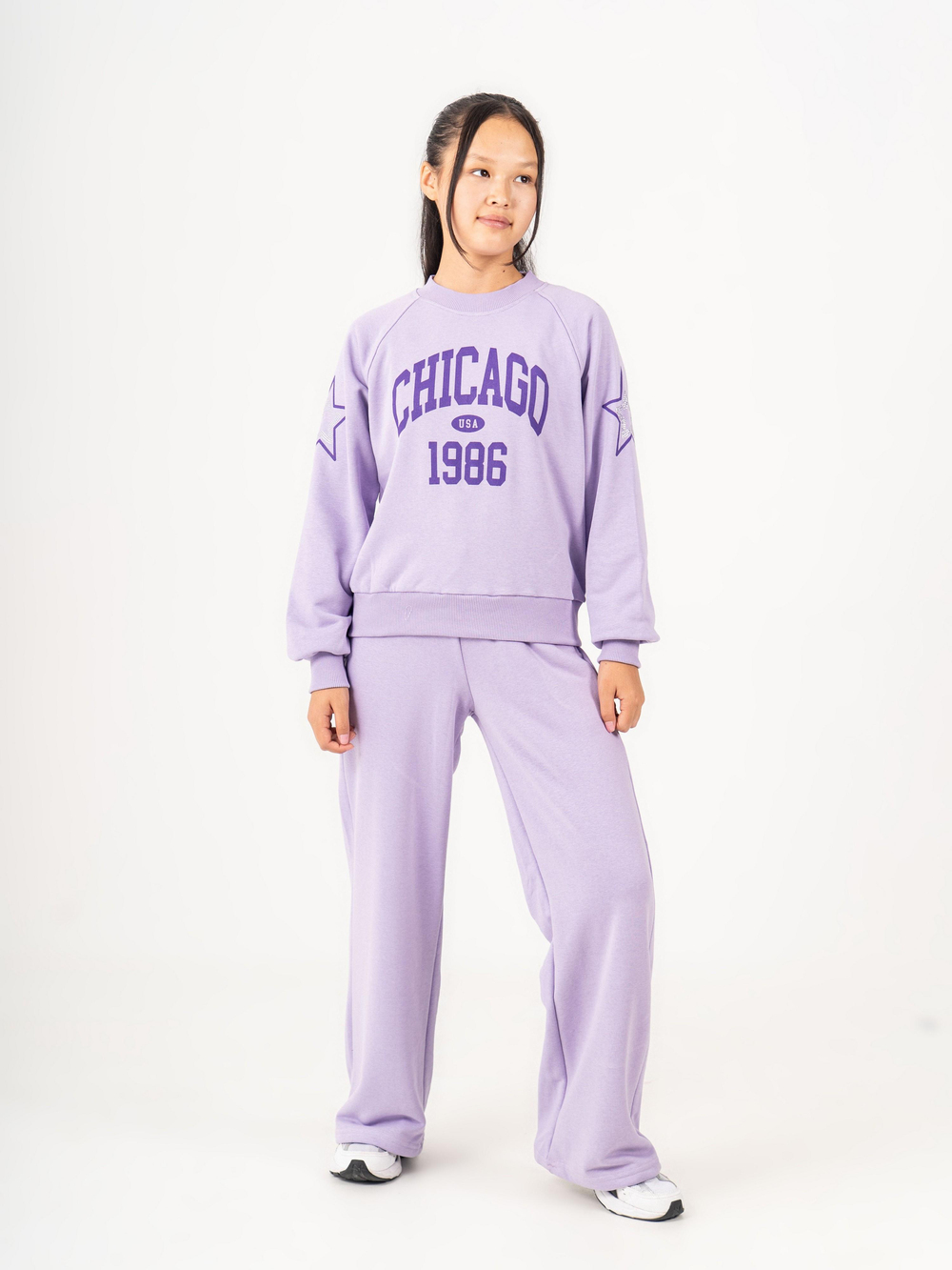 Chicago 1986 Eşofman Takımı Mor