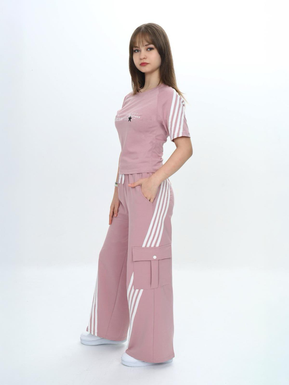 SportyCool Kız Çocuk Eşofman Takımı Pembe