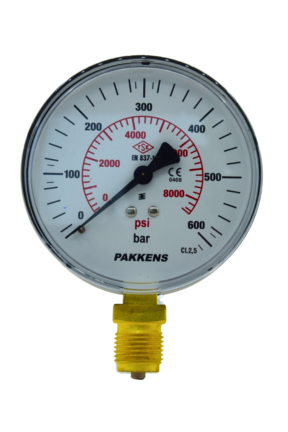 PAKKENS MAN.Q100 alt.ç.akr.KL 2,5   1 bar- ...600 bar