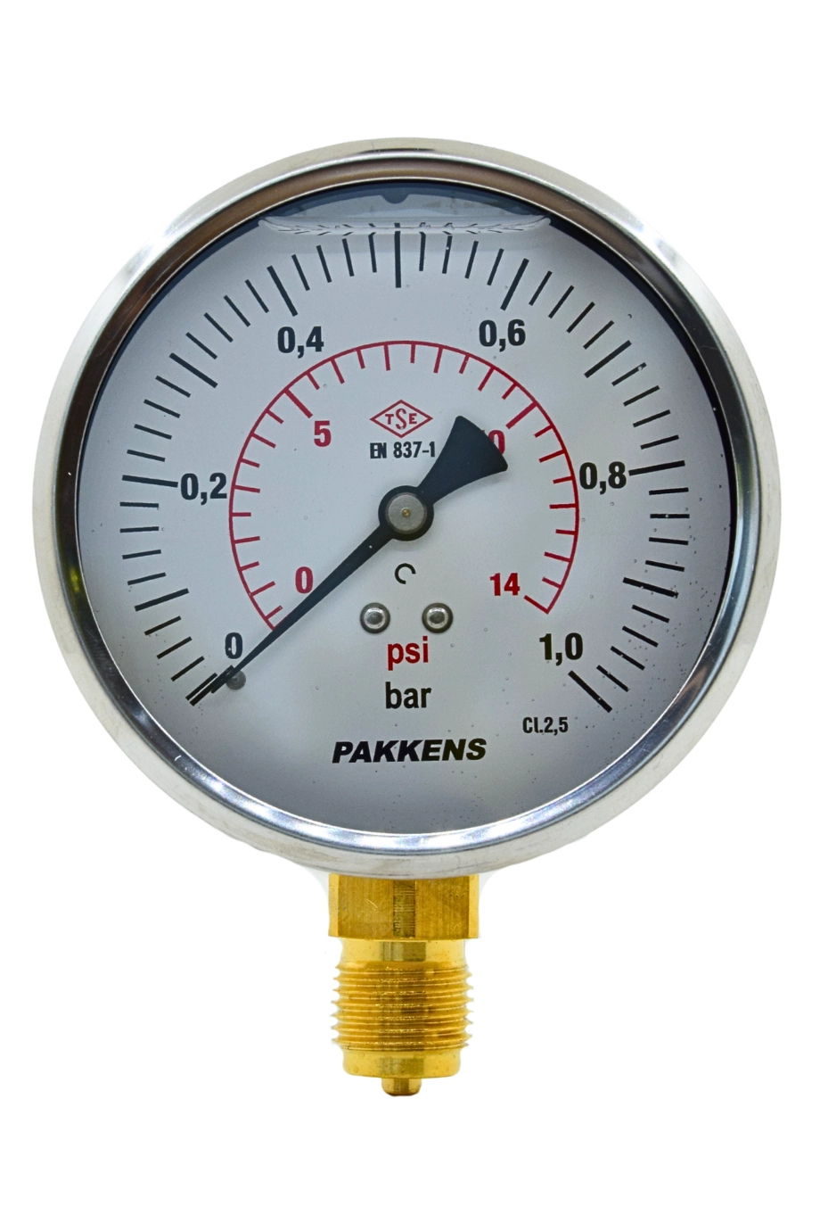 PAKKENS MAN.Q100 gls.alt.ç.psl.KL 2,5   1 bar- ...400 bar