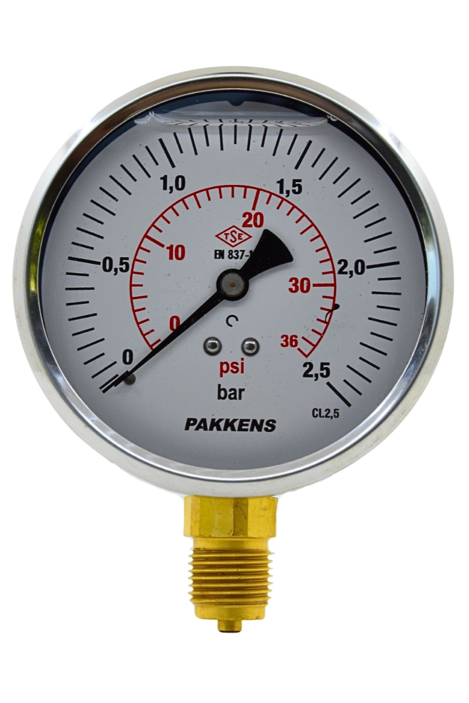 PAKKENS MAN.Q100 gls.alt.ç.psl.KL 2,5   1 bar- ...400 bar