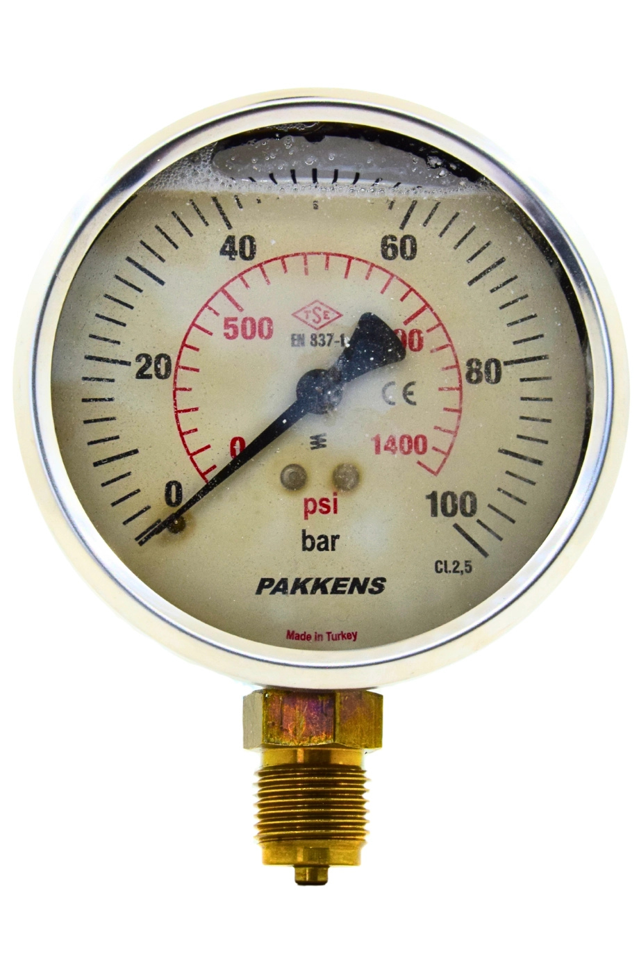 PAKKENS MAN.Q100 gls.alt.ç.psl.KL 2,5   1 bar- ...400 bar