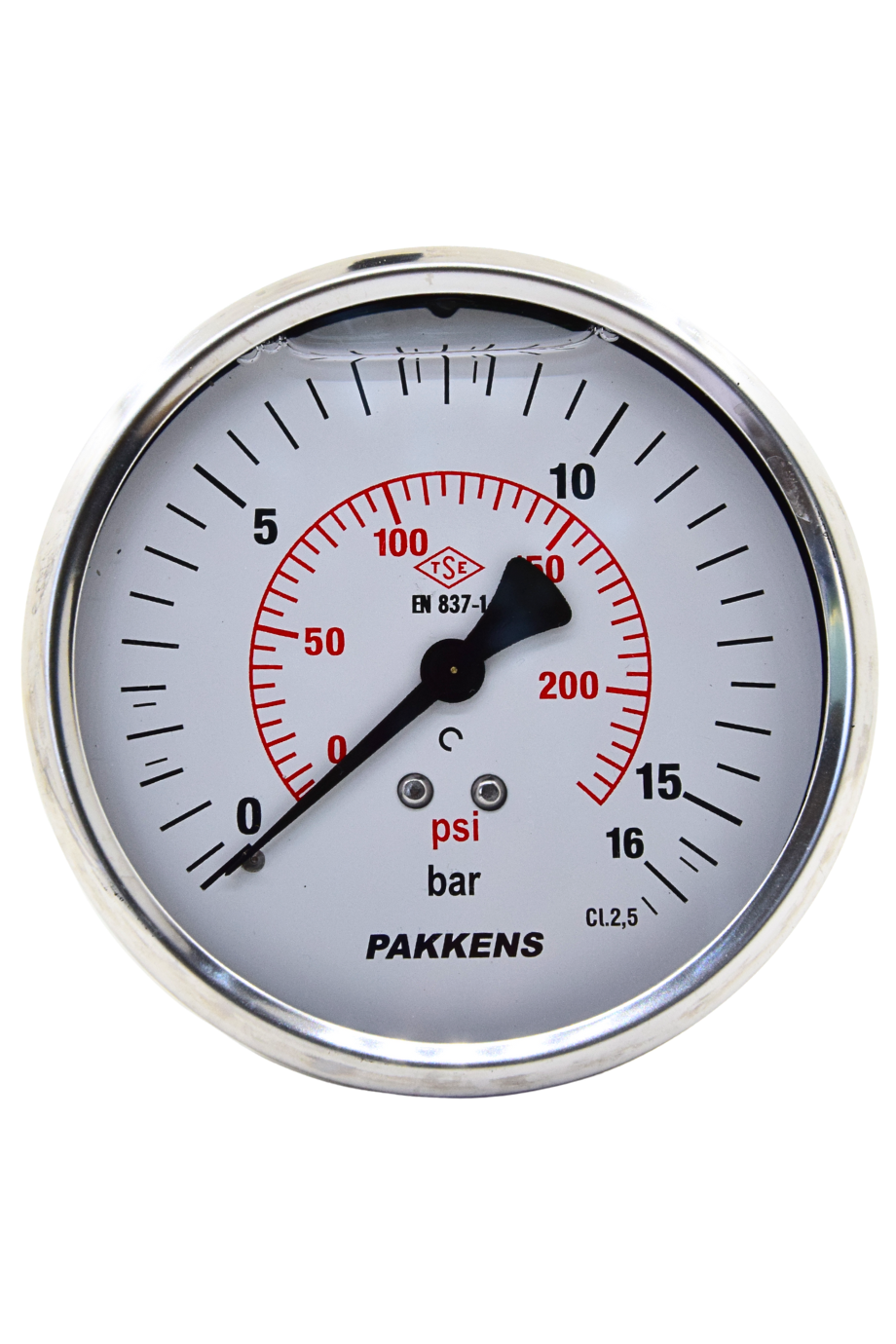 PAKKENS MAN.Q100 gls.ark.ç.psl.KL 2,5  16 bar