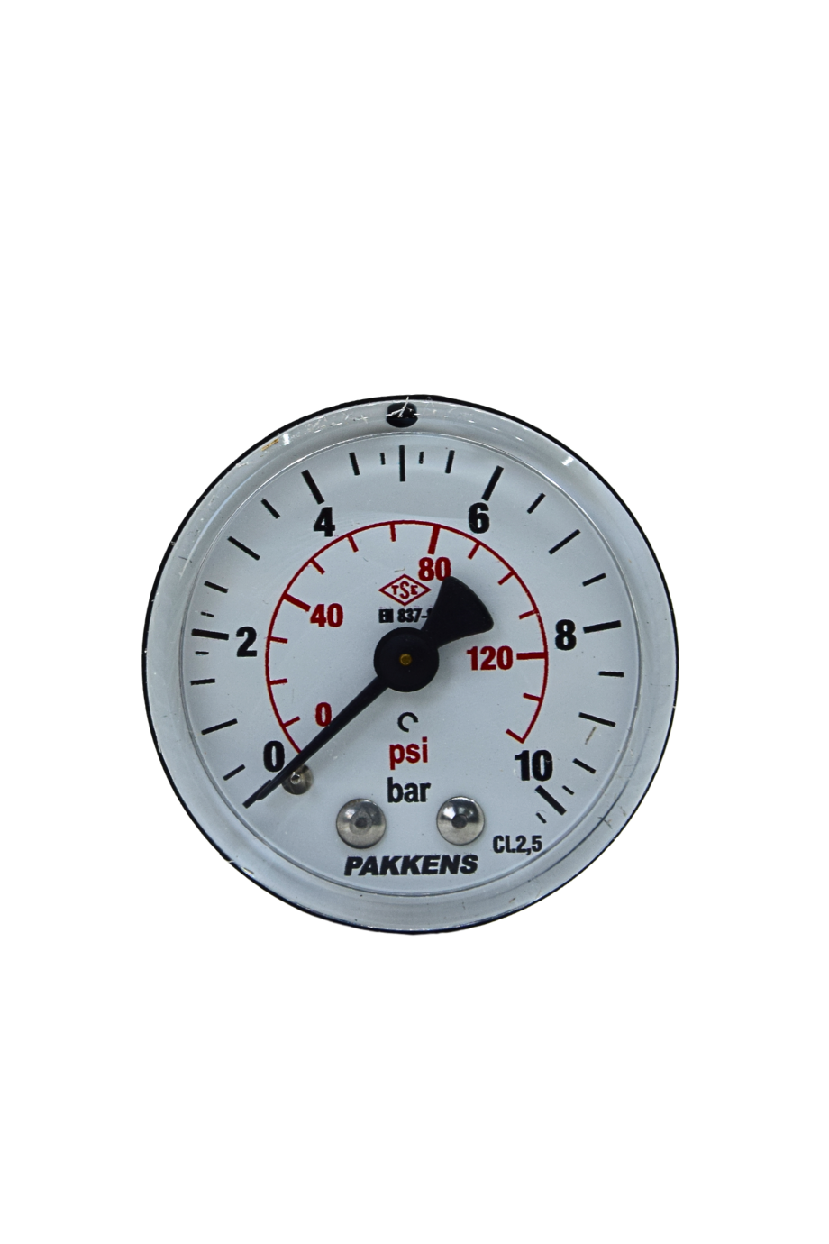 PAKKENS MANOMETRE Q50 10 Bar Ark.Ç.