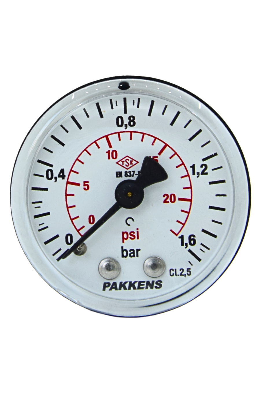 PAKKENS MANOMETRE Q50 1,6 BAR ARK .Ç.