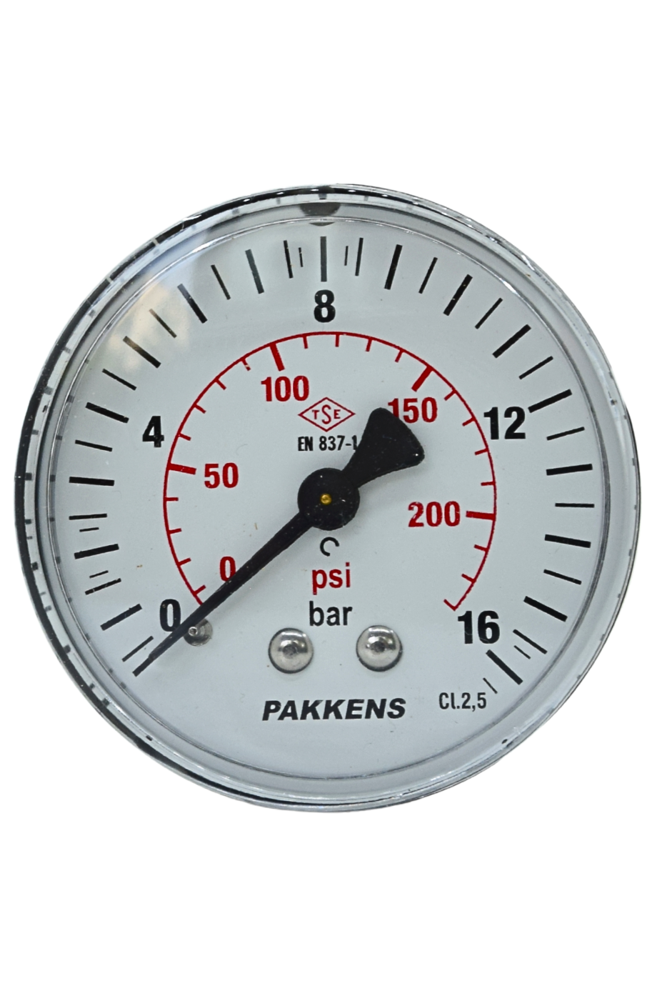 PAKKENS MANOMETRE Q63 16 Bar Ark.Ç.