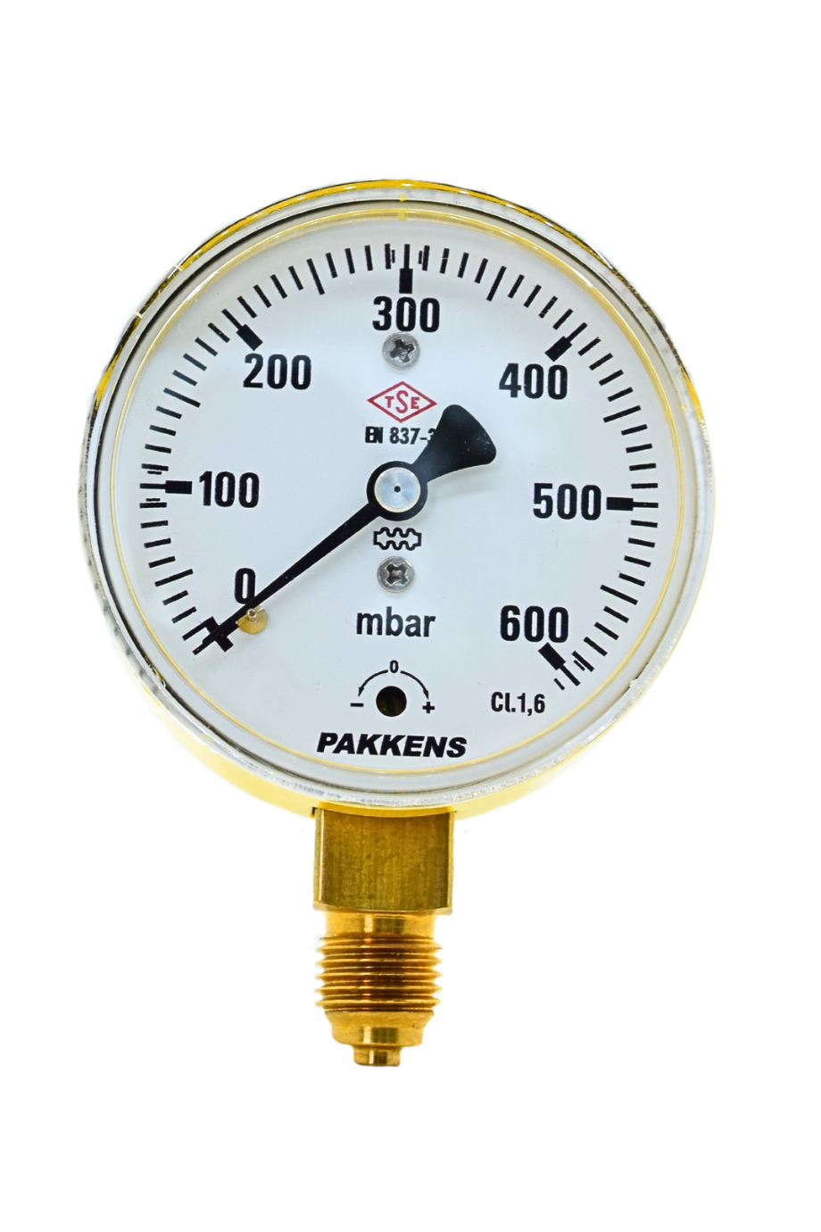 PAKKENS MANOMETRE Q63 600 MBAR ALT.ÇIK. DİYF.