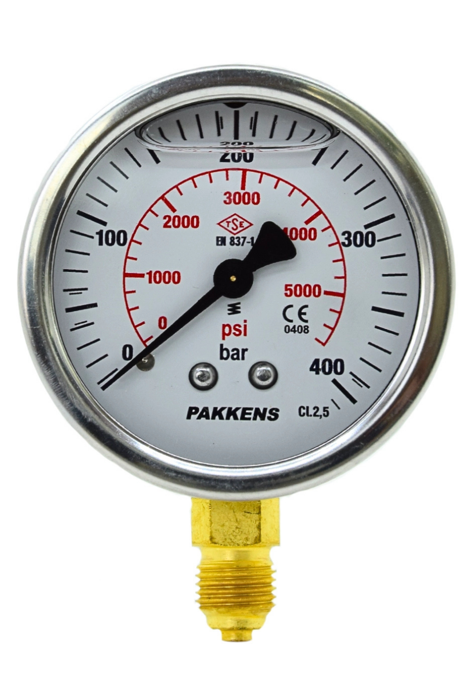 PAKKENS MANOMETRE Q63 GLS.1 -... 600 Bar Alt.Ç.