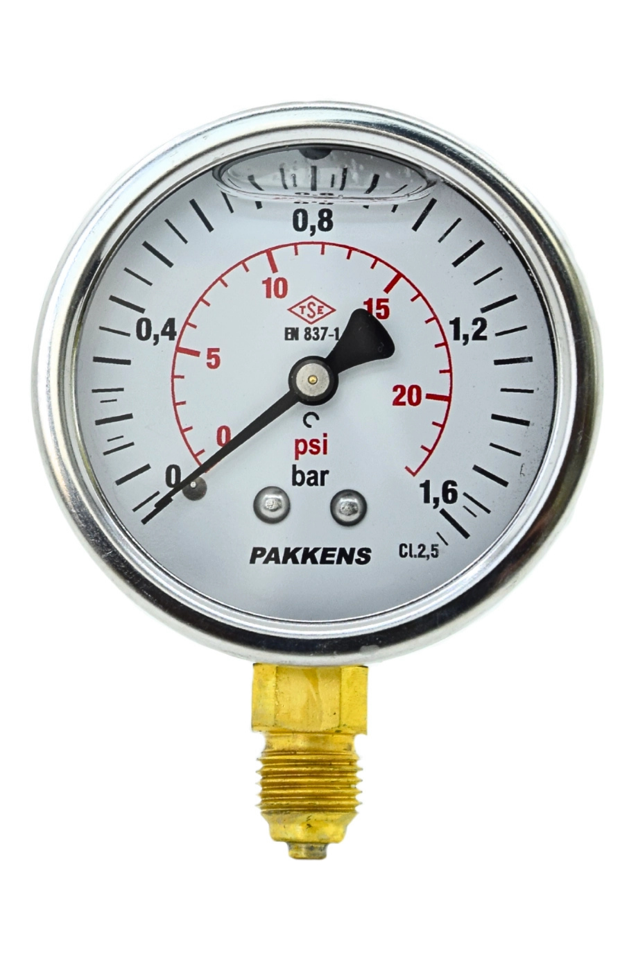 PAKKENS MANOMETRE Q63 GLS.1 -... 600 Bar Alt.Ç.