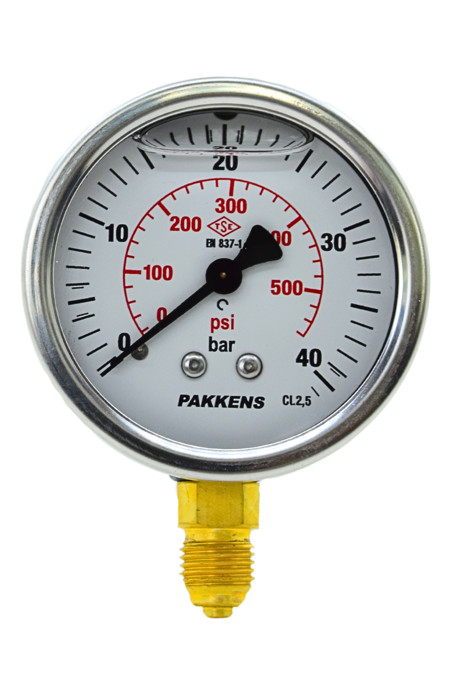 PAKKENS MANOMETRE Q63 GLS.40 Bar Alt.Ç.
