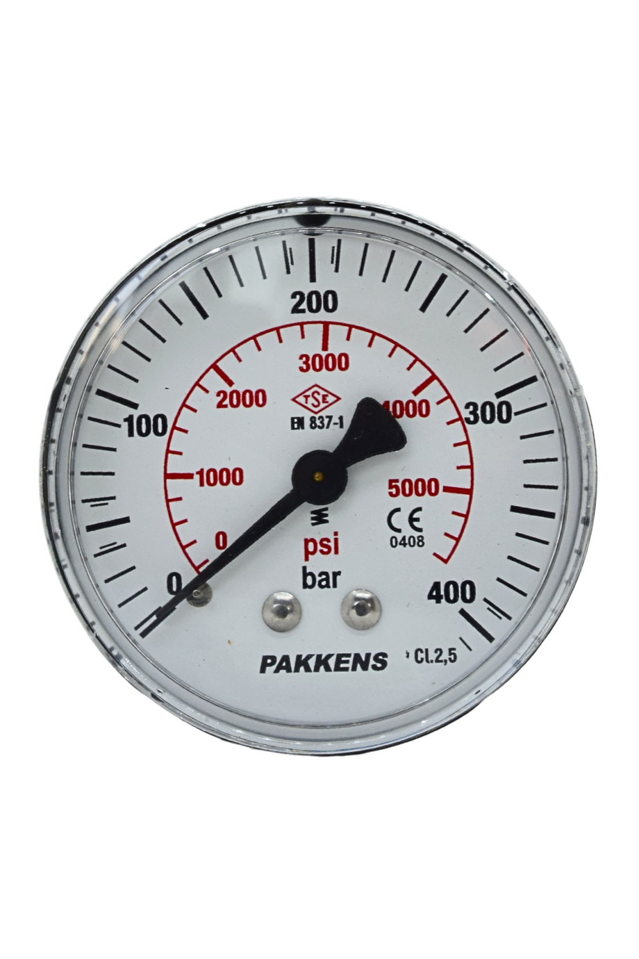 PAKKENS MANOMETRE Q63 GLS.400 Bar Ark.Ç.