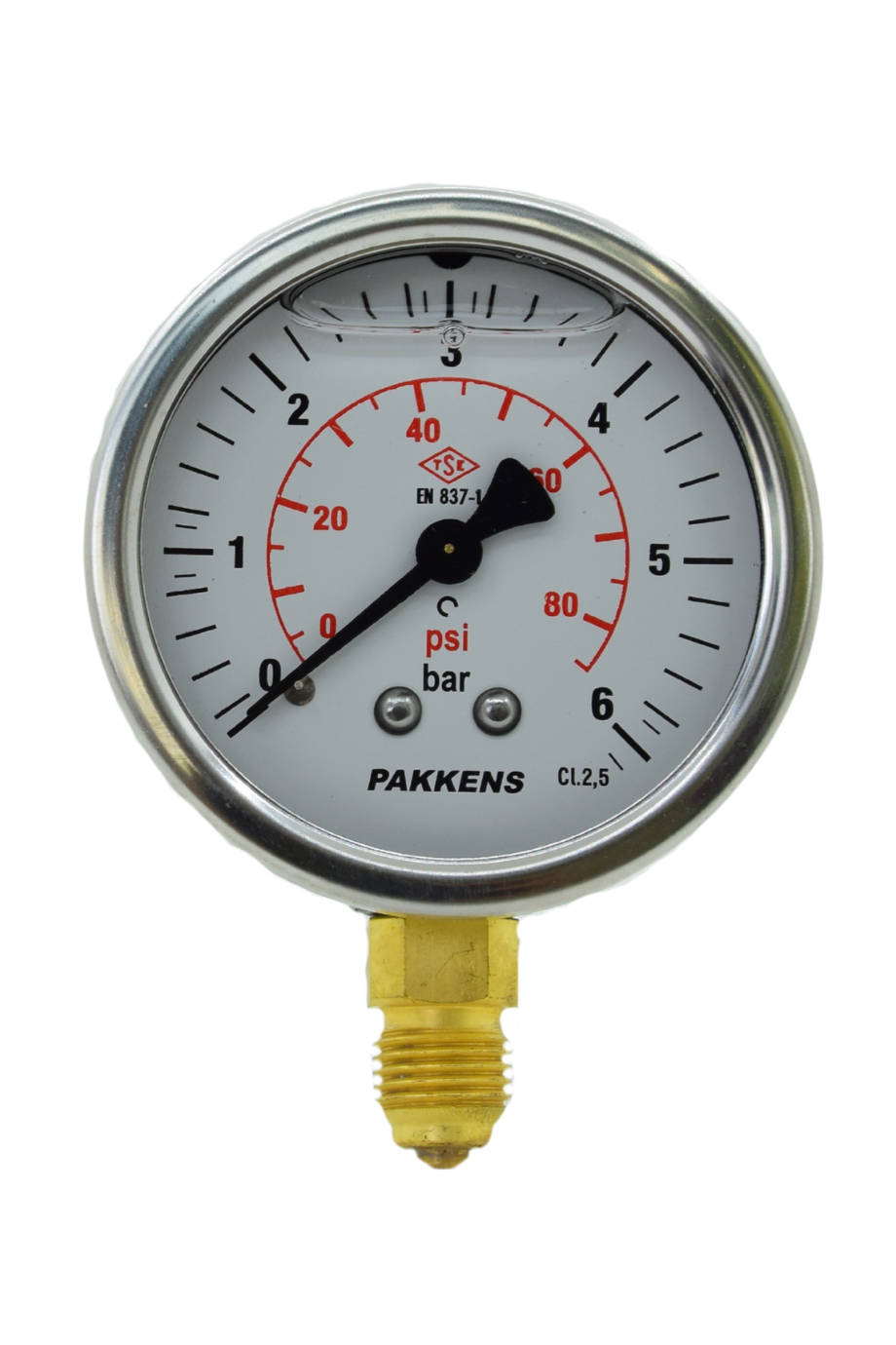 PAKKENS MANOMETRE Q63 GLS.6 Bar Alt.Ç.