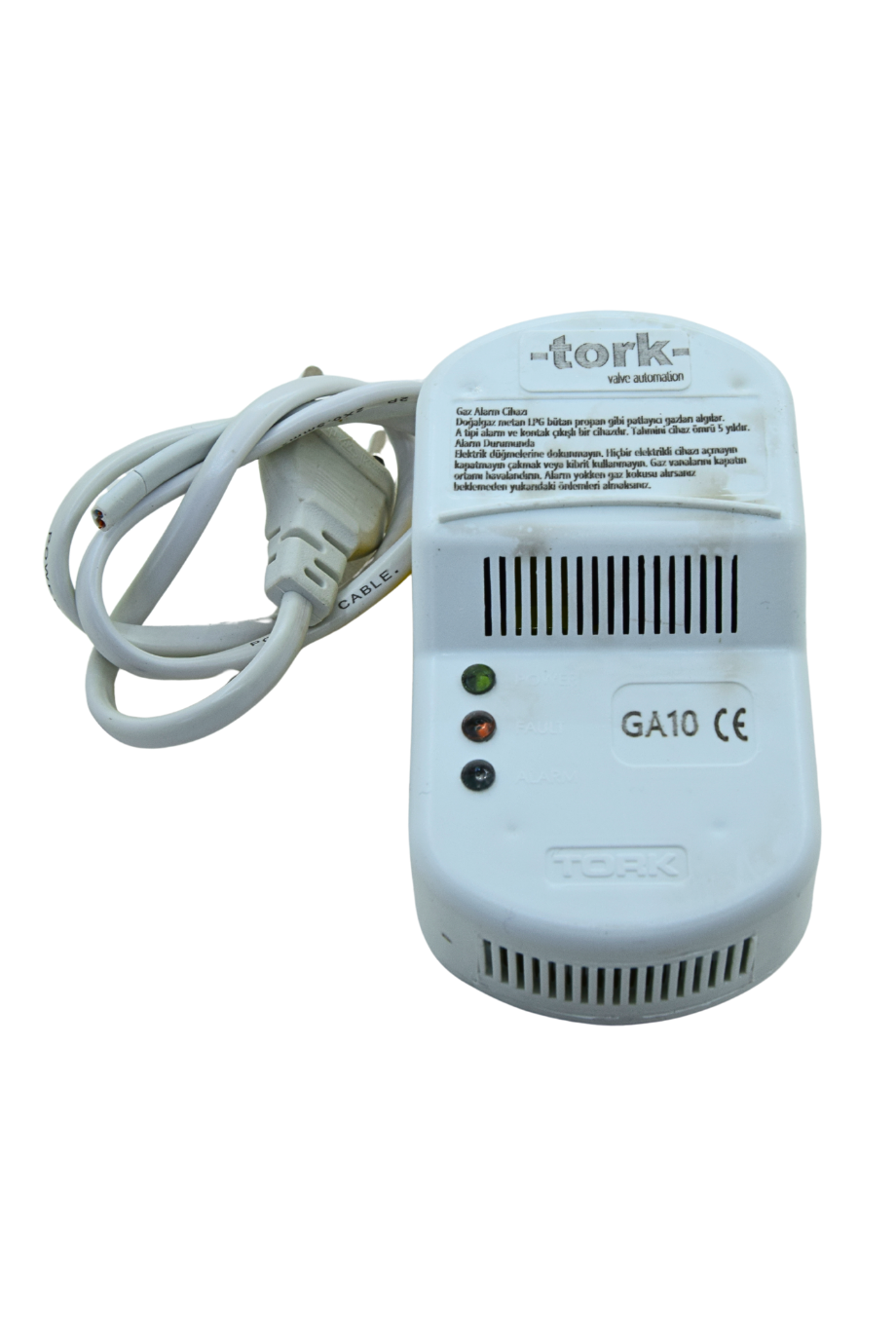 TORK GAZ ALARM  CİHAZI  GA 10 