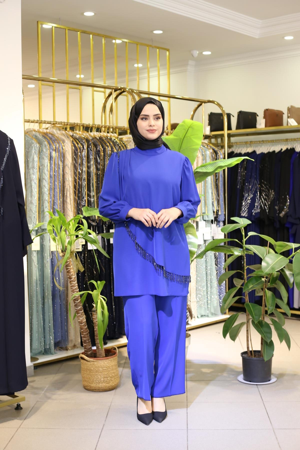 010 CODE CLUSTER STONE PANTS SUIT
