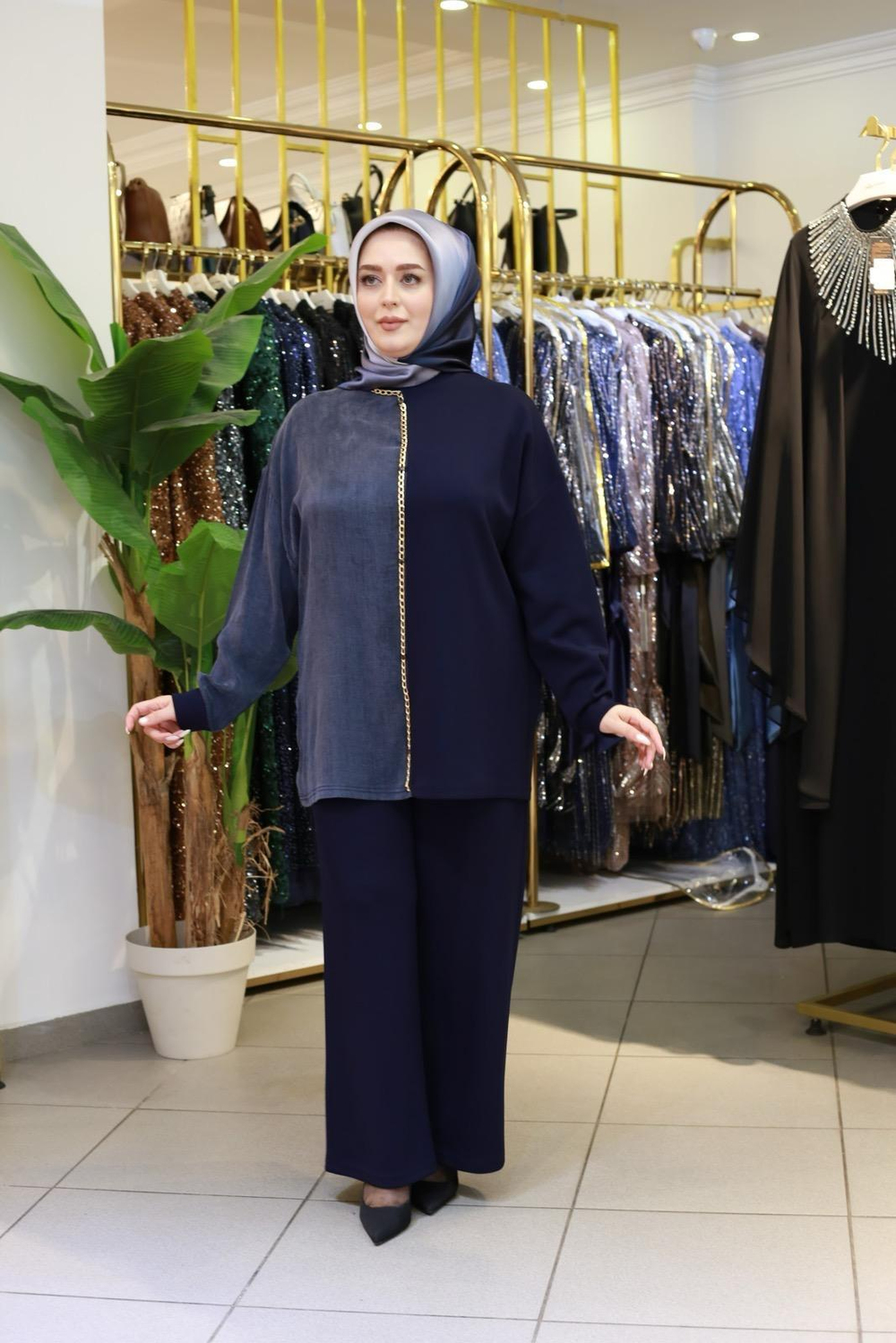 OYSHO PANTOLONLU TAKIM 1100 KOD