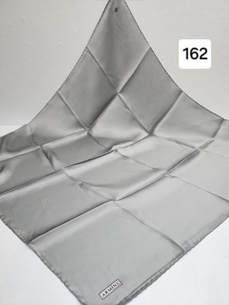 162 CODE SOLID COLOR ARMINE TWILL SILK SCARF