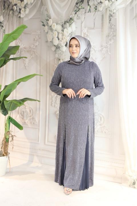 1753 CODE SELF-SIMULATED STONE DRESS