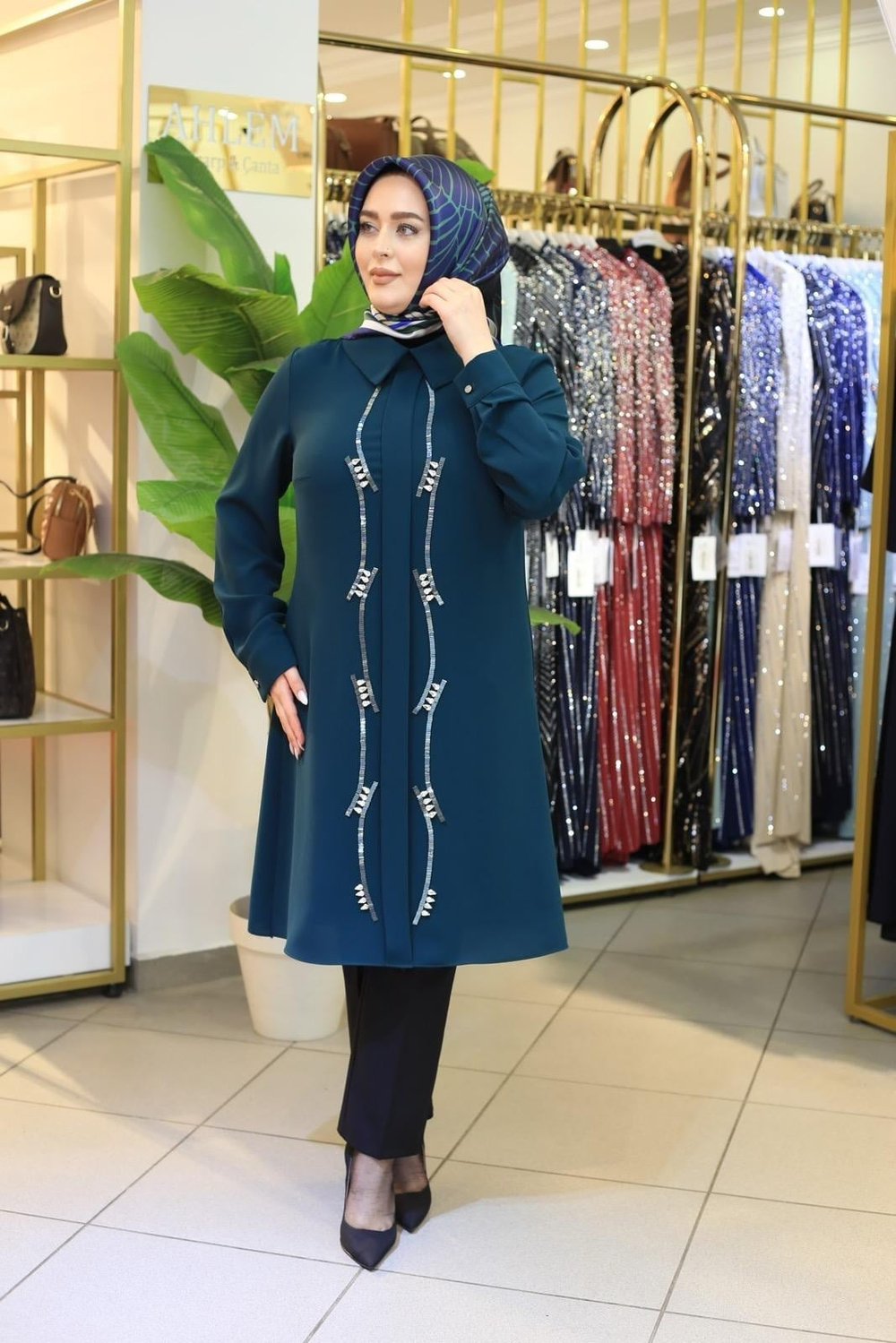 TAŞLI TUNİK 2227 KOD
