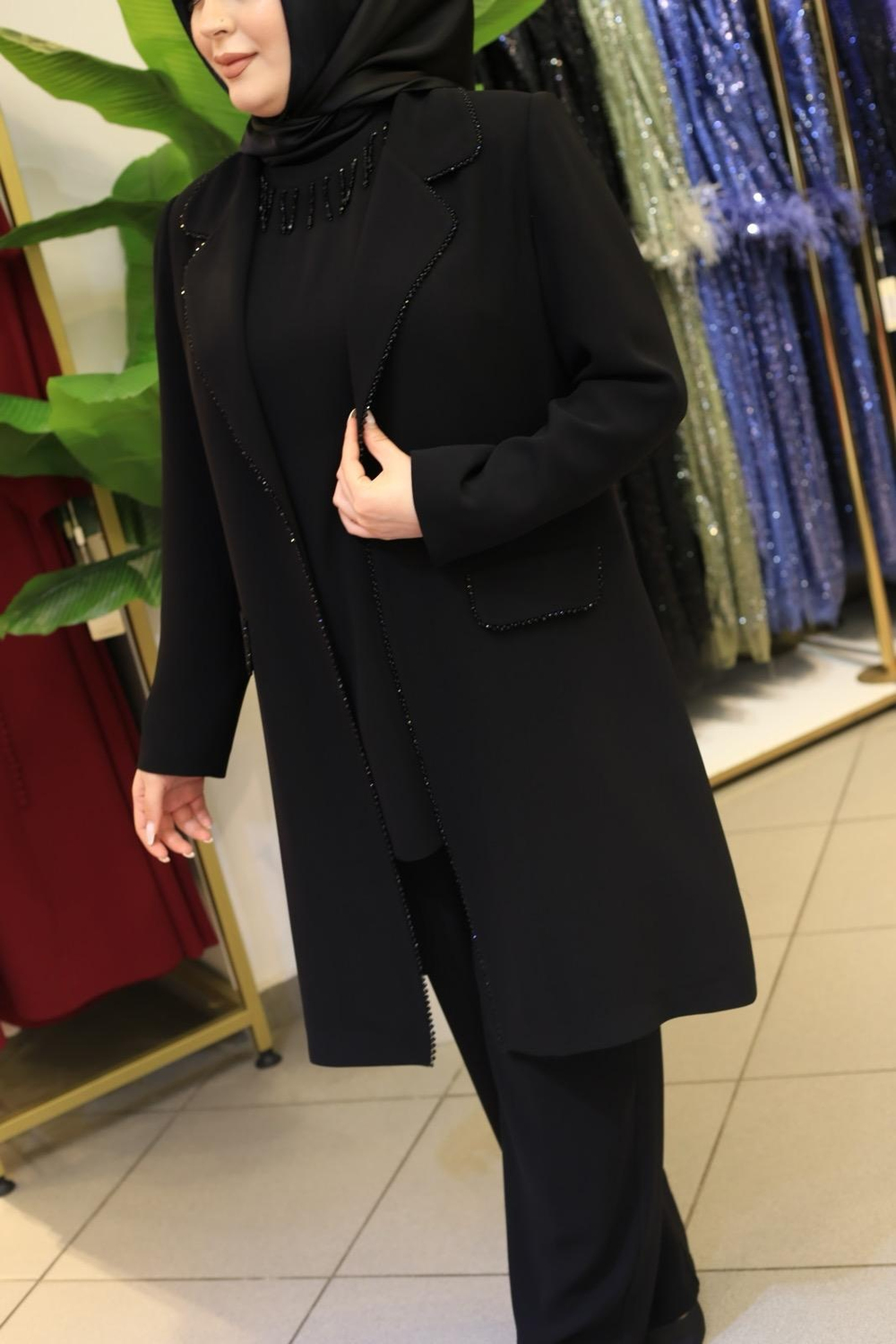 2801 CODE THREE-PIECE SUIT WITH TROUSERS