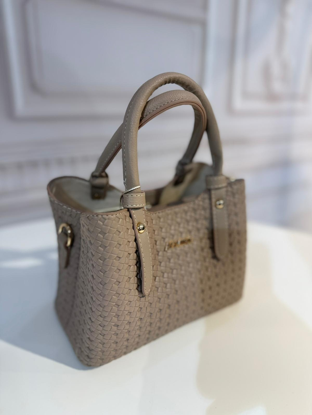 416 CODE ARMİNE DAMEN STRICK-HANDTASCHE