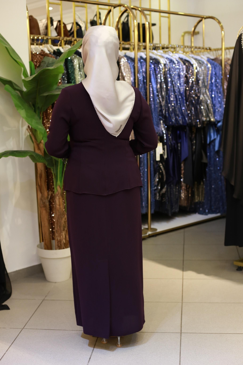 5015 CODE STONE SKIRTED SUIT