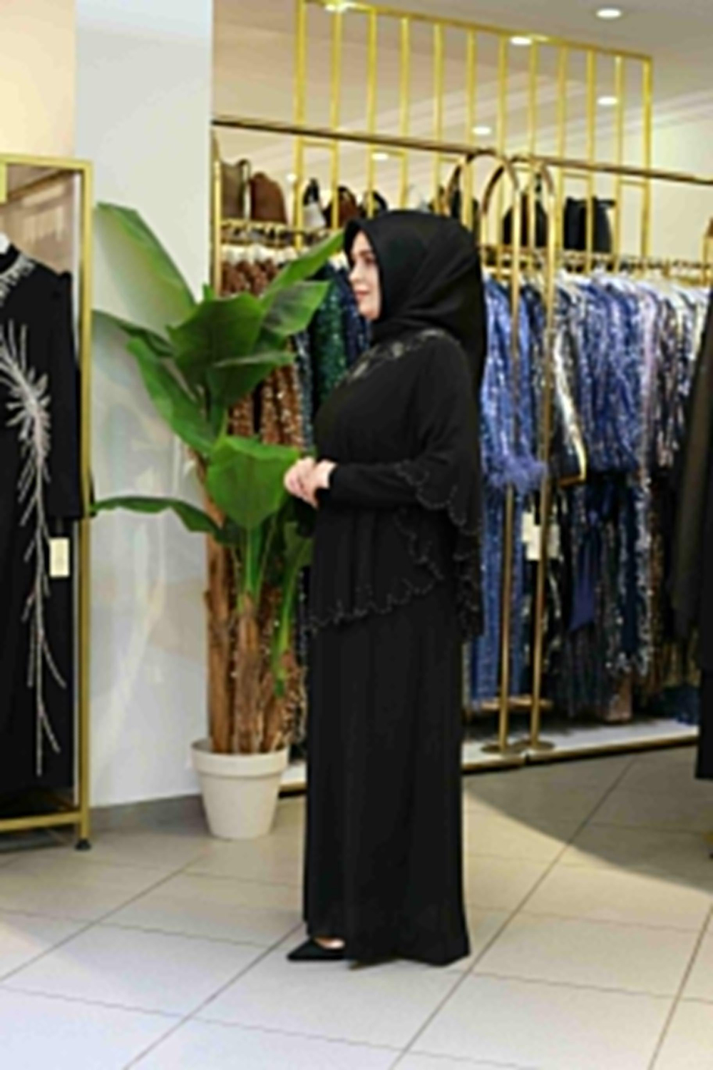 5194 CODE BAUMWOLLE DETAILLIERT ENTSTEINT KLEID