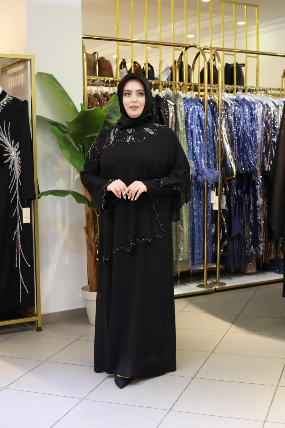 5194 CODE BAUMWOLLE DETAILLIERT ENTSTEINT KLEID
