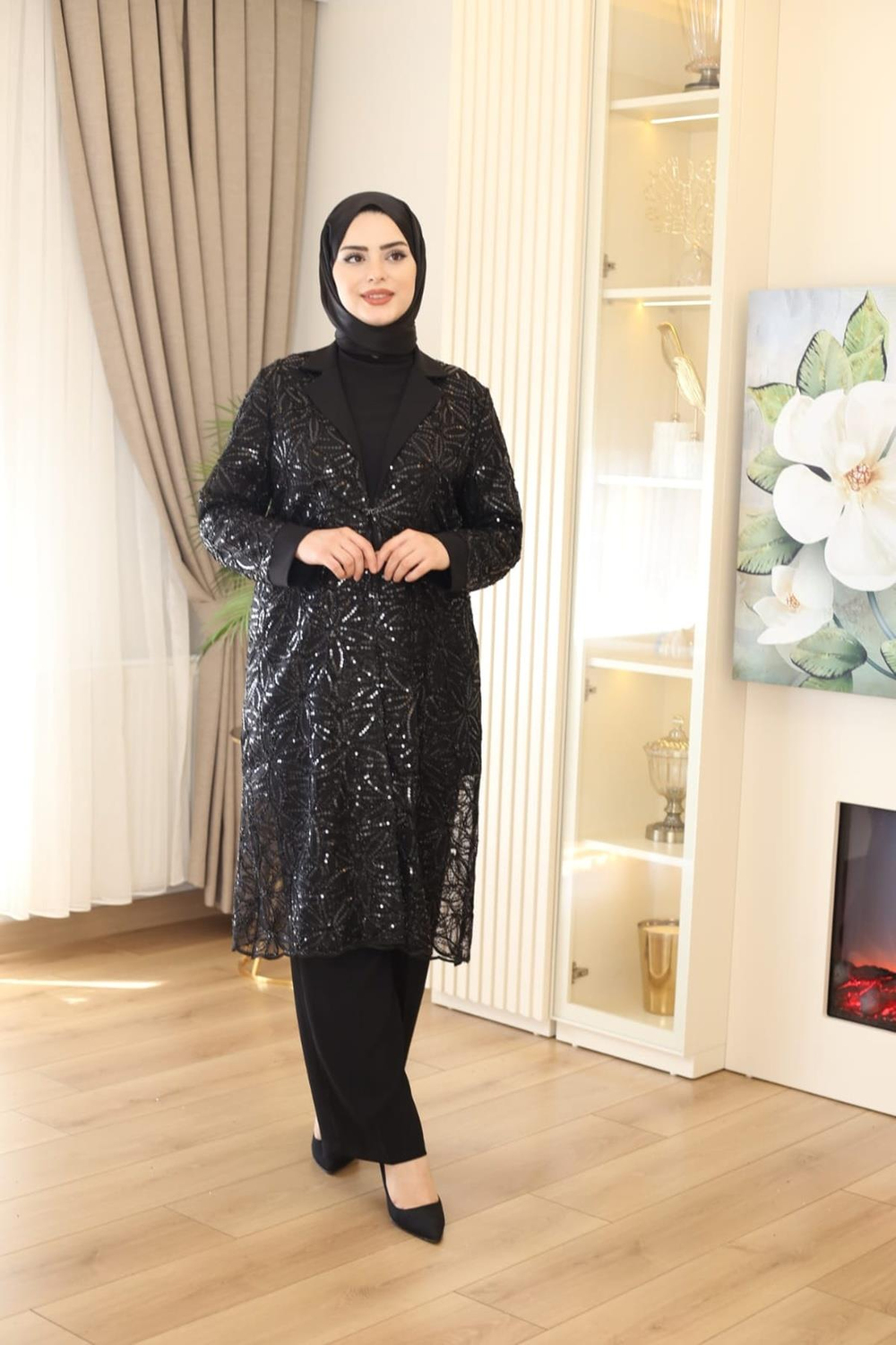 5516 CODE EMBROIDERED TRIPLE SET