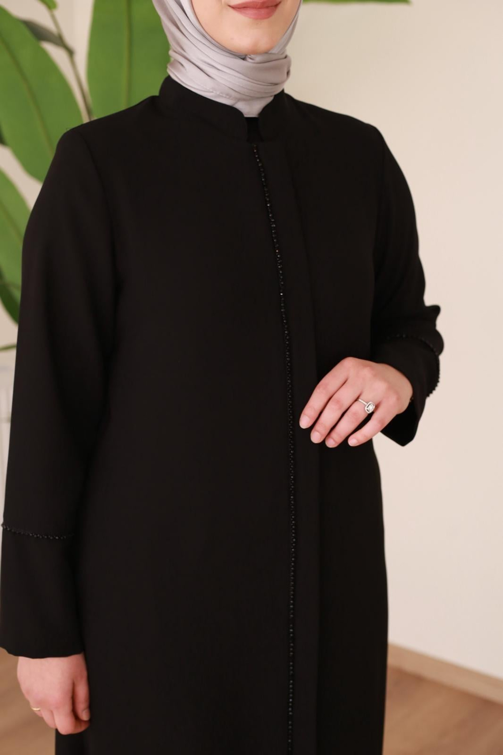 5608 КОД ARABIYE ПЕРЕДНИЕ ПЛИССИРОВАННЫЕ АБАЙИ