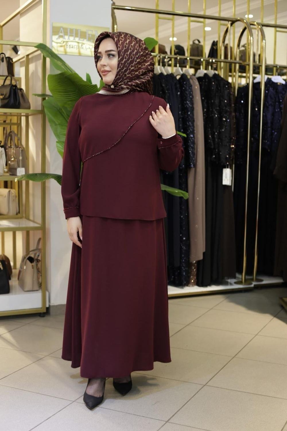 ASİMETRİK KESİM ETEKLİ TAKIM 7532 KOD